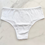 Cotton Heart Pointelle Cheeky Panty