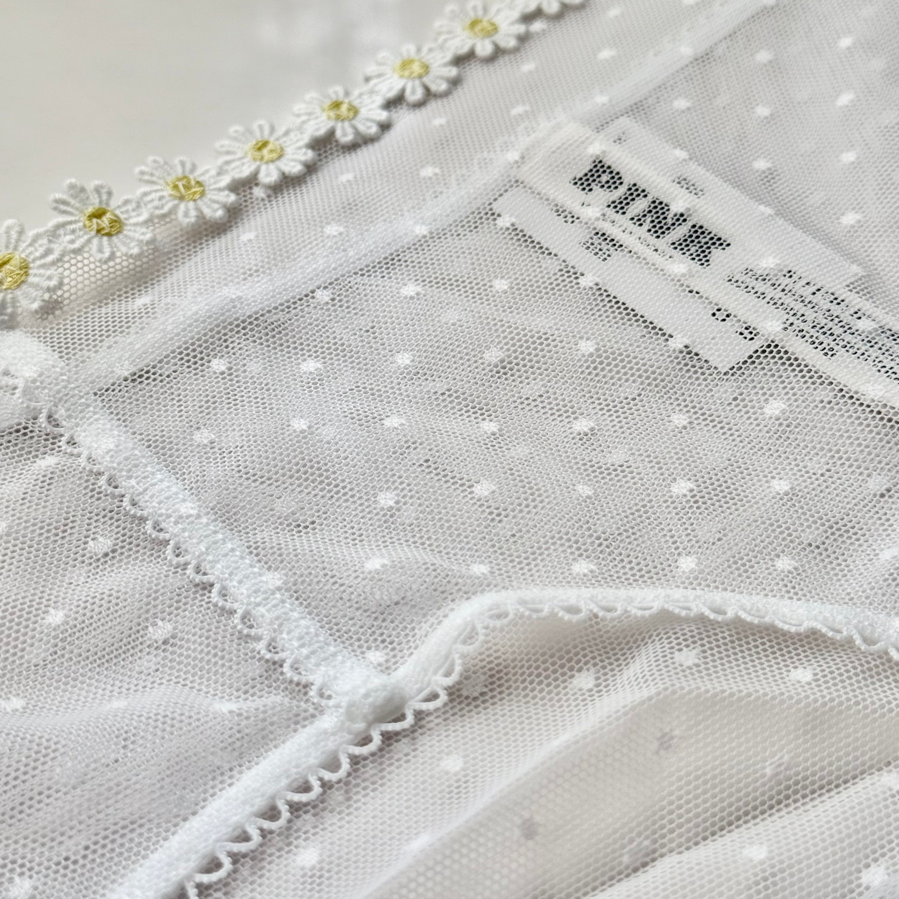 Wink Dot Mesh Cheeky Panty