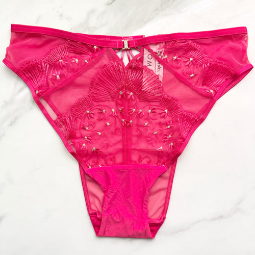 Soma  Soma's Sexiest Architectural Embroidered French Cut Panty 