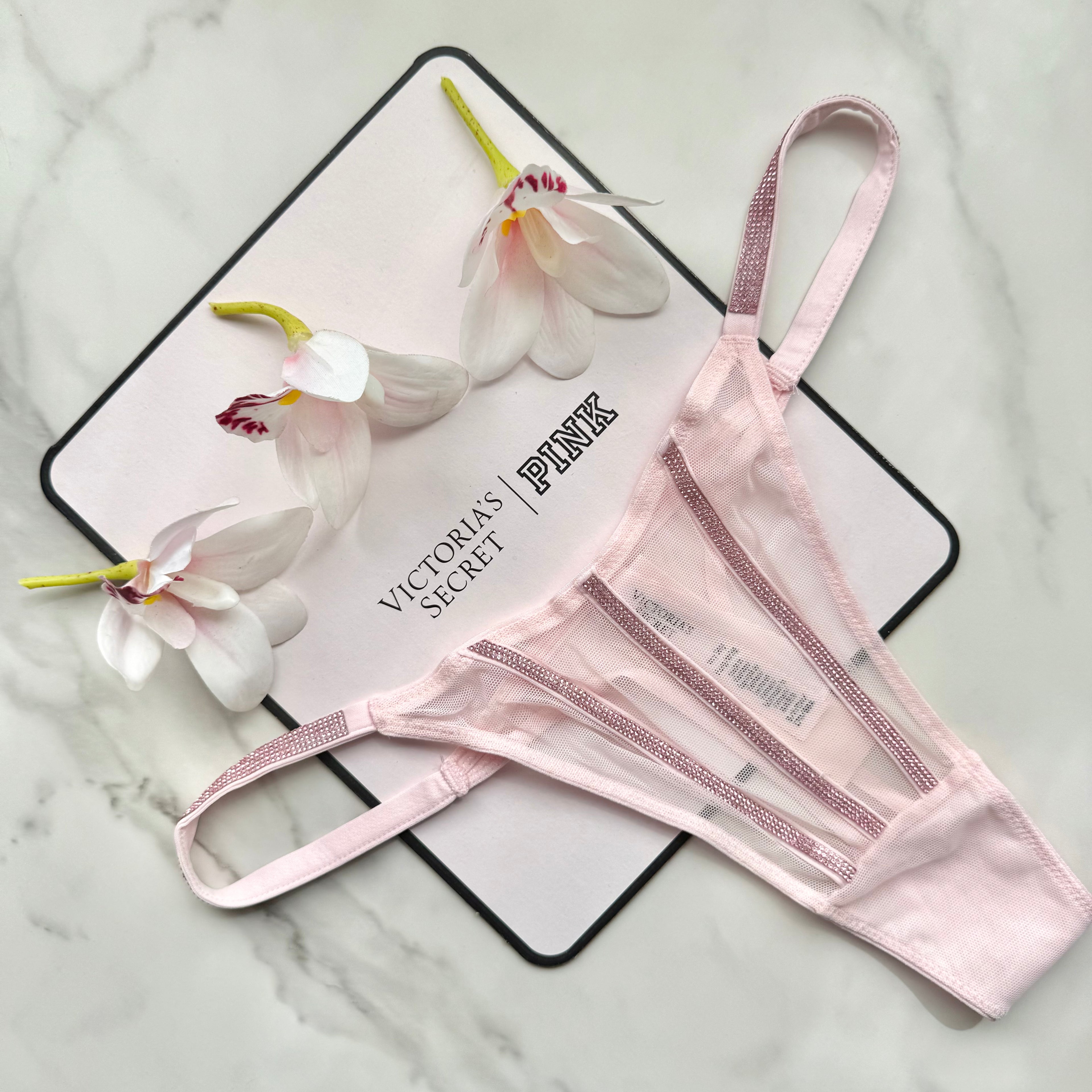 Very Sexy Sheer Shine Thong Panty