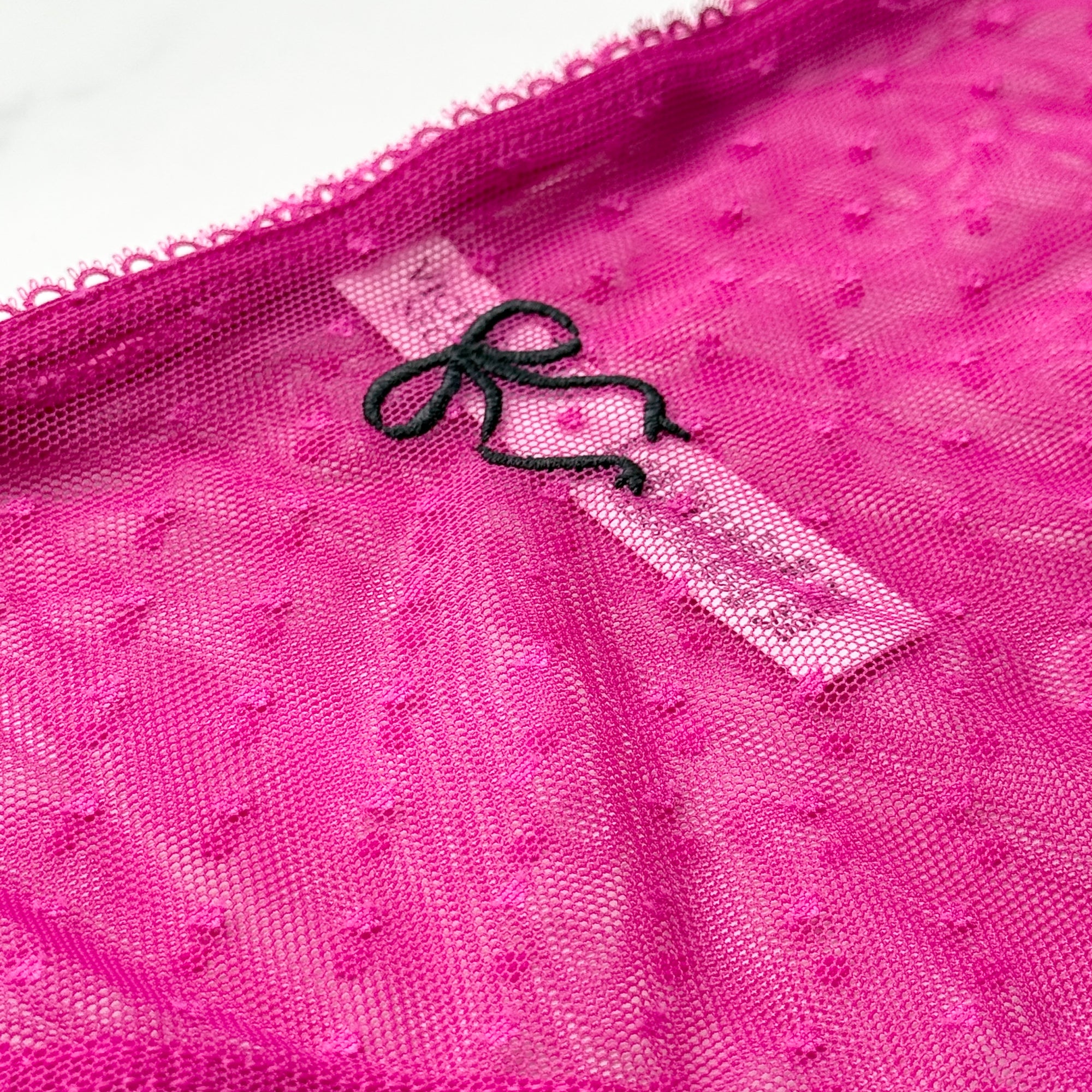 The Lacie Dot Mesh Bikini Panty