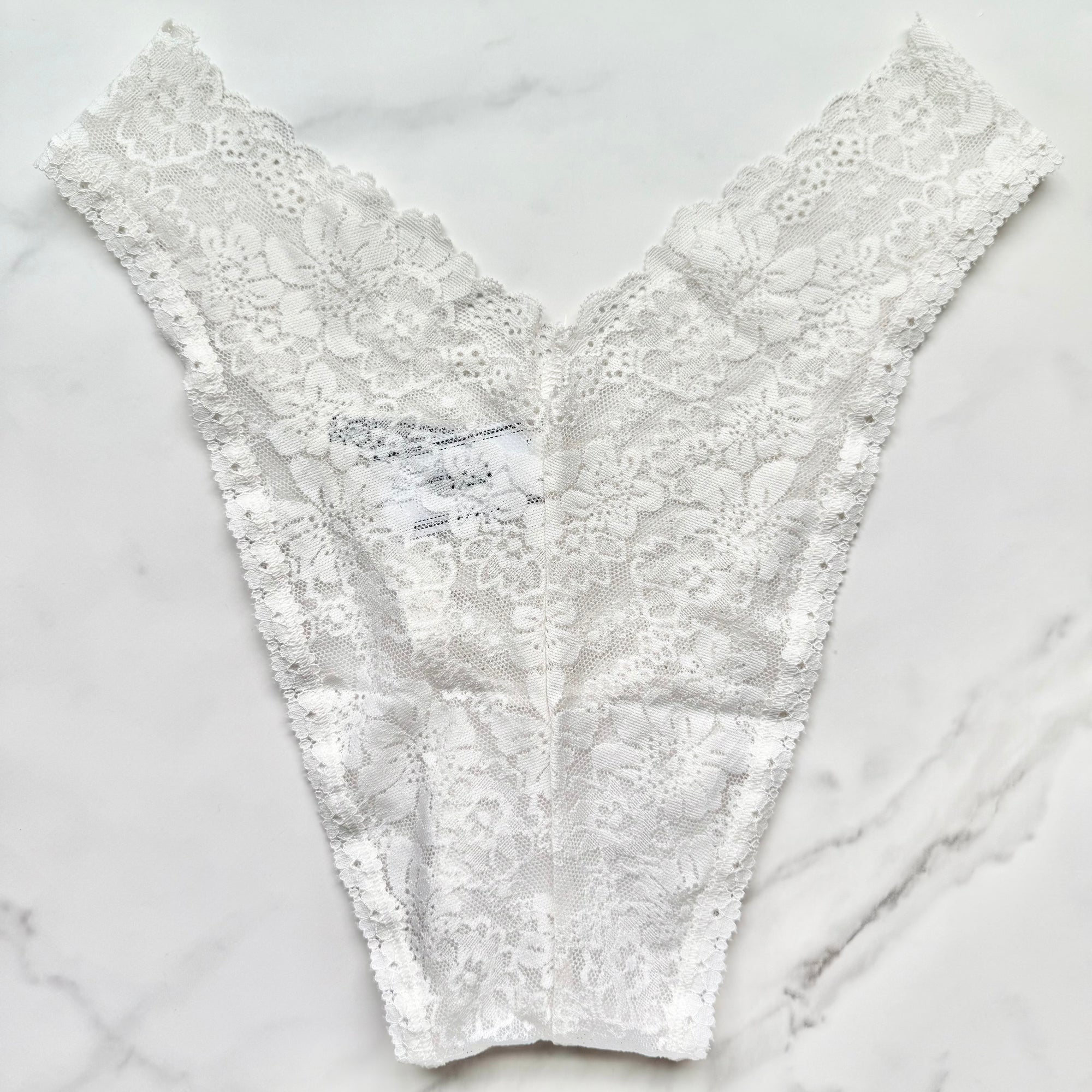 Wink V-Front Lace Brazilian Panty