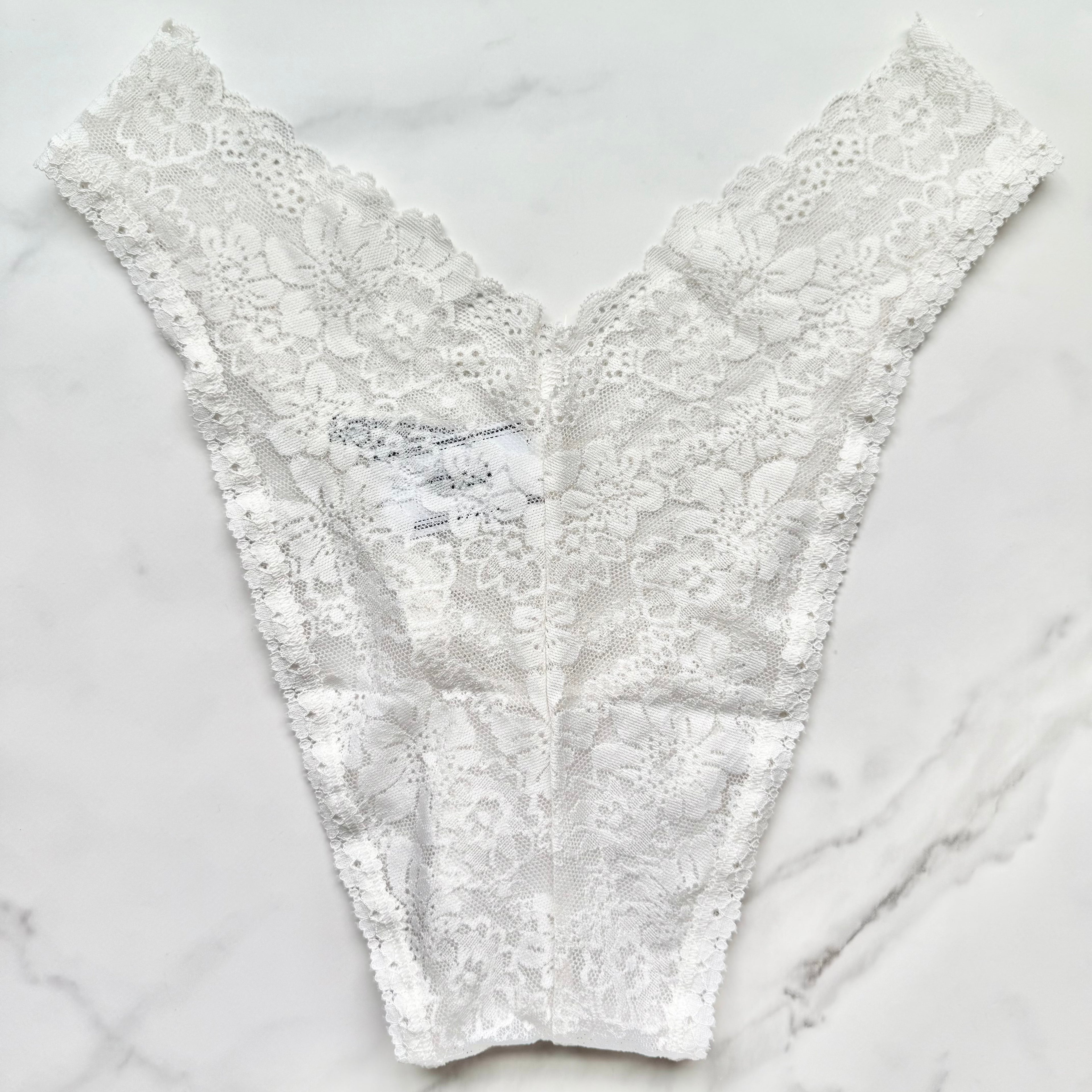 Wink V-Front Lace Brazilian Panty