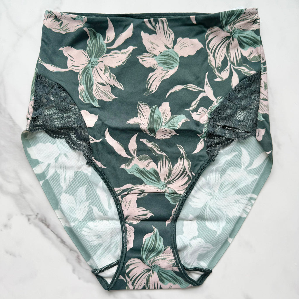 Vanishing Tummy With Lace High-Waist Brief Panty