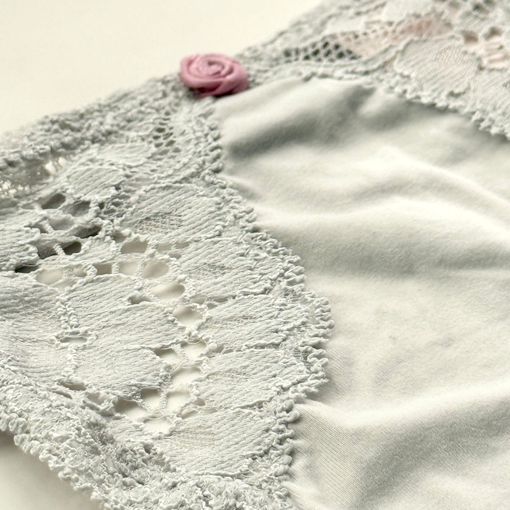 Dream Angels Lace-Trim Adjustable V-String Panty