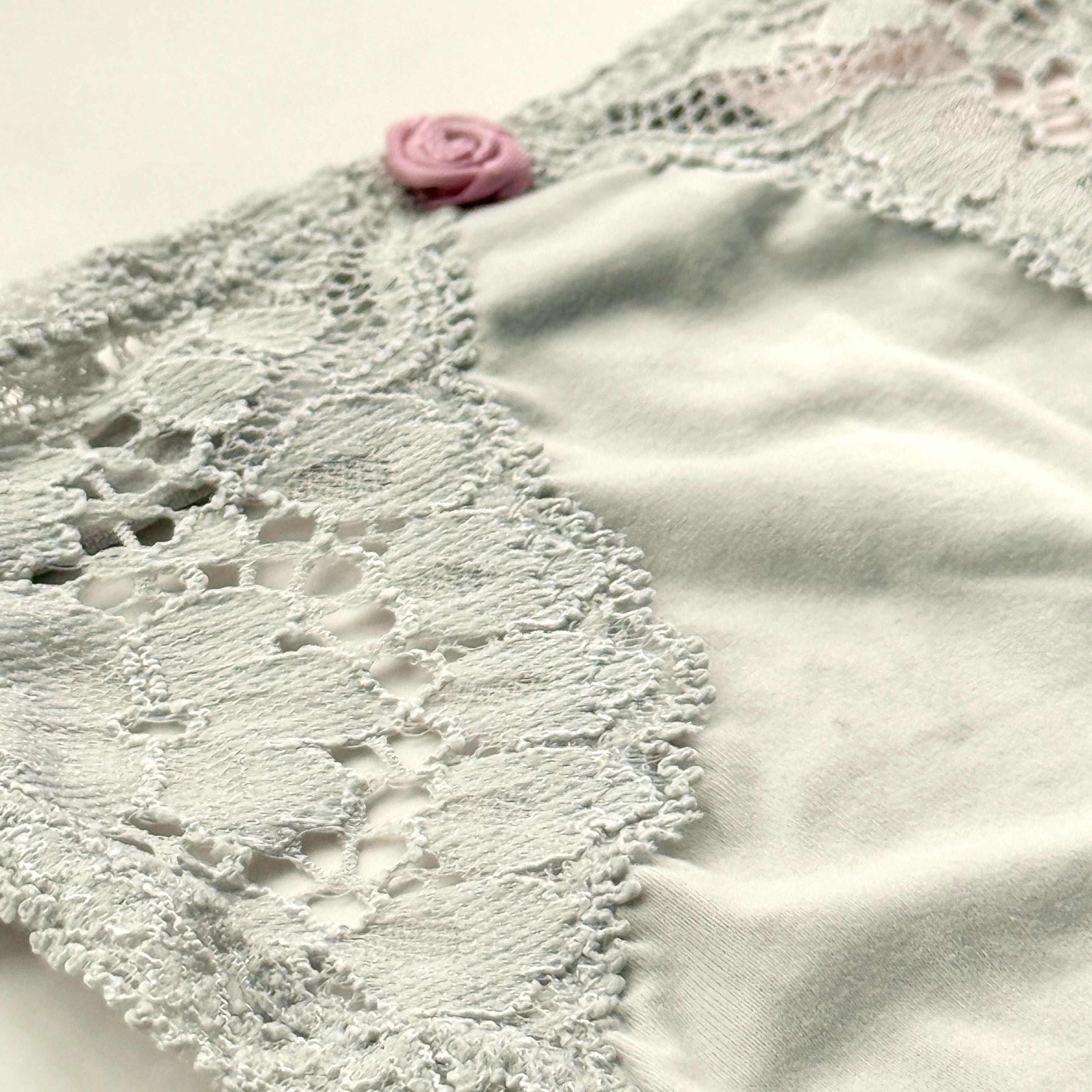 Dream Angels Lace-Trim Adjustable V-String Panty