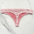 Seamless Print Thong Panty
