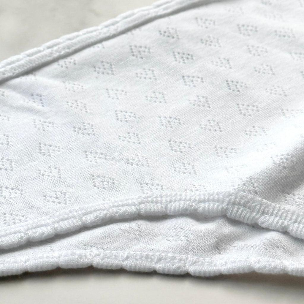 Cotton Heart Pointelle Cheeky Panty