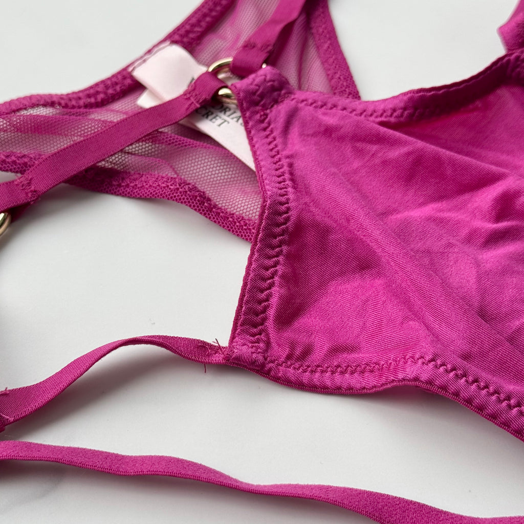 Very Sexy Strappy Hardware High-Leg Cheeky Panty
