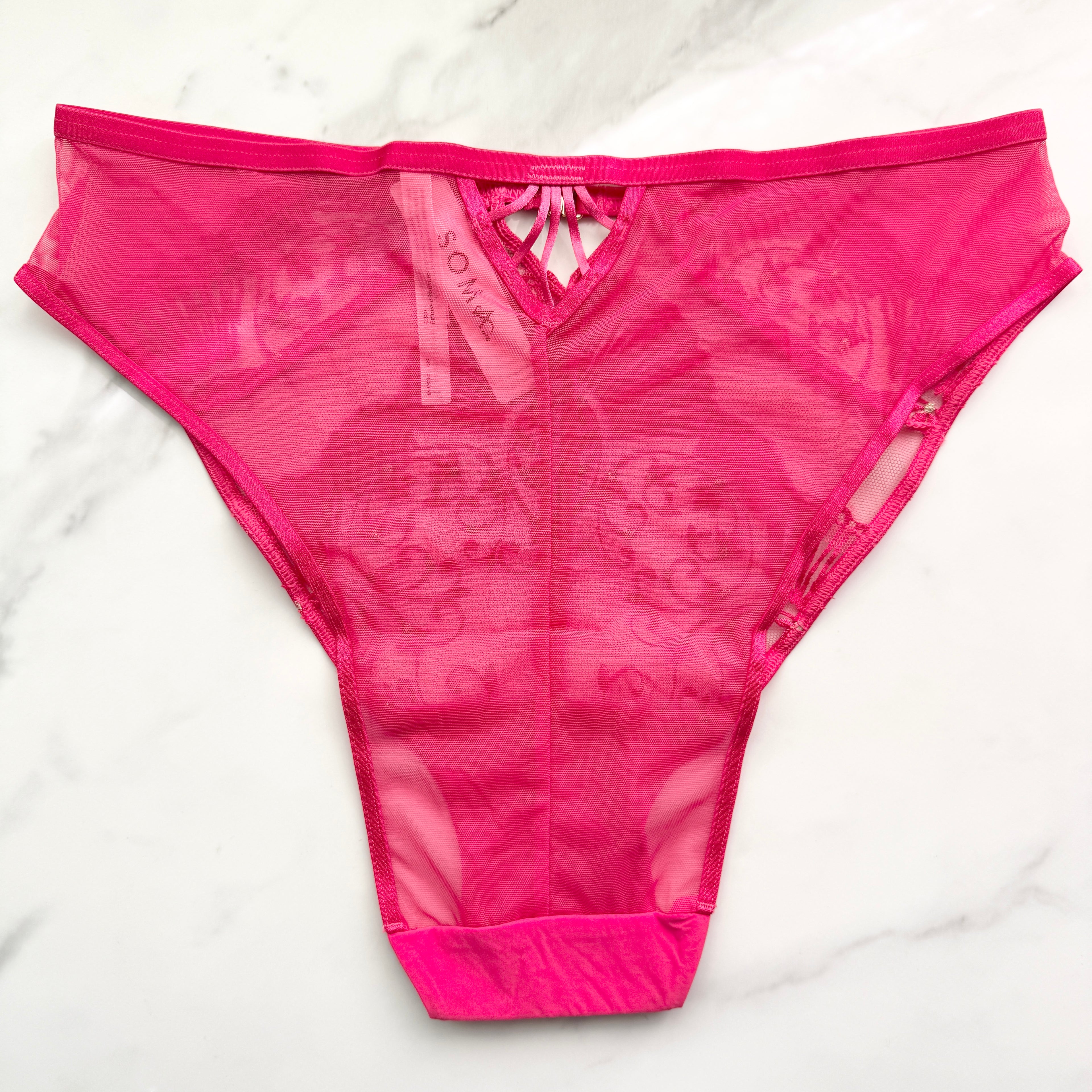 Soma  Soma's Sexiest Architectural Embroidered French Cut Panty 