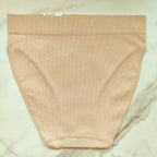 Seamless Ribbed Hi-Cut Bikini Panty