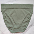 Seamless Ribbed Hi-Cut Bikini Panty