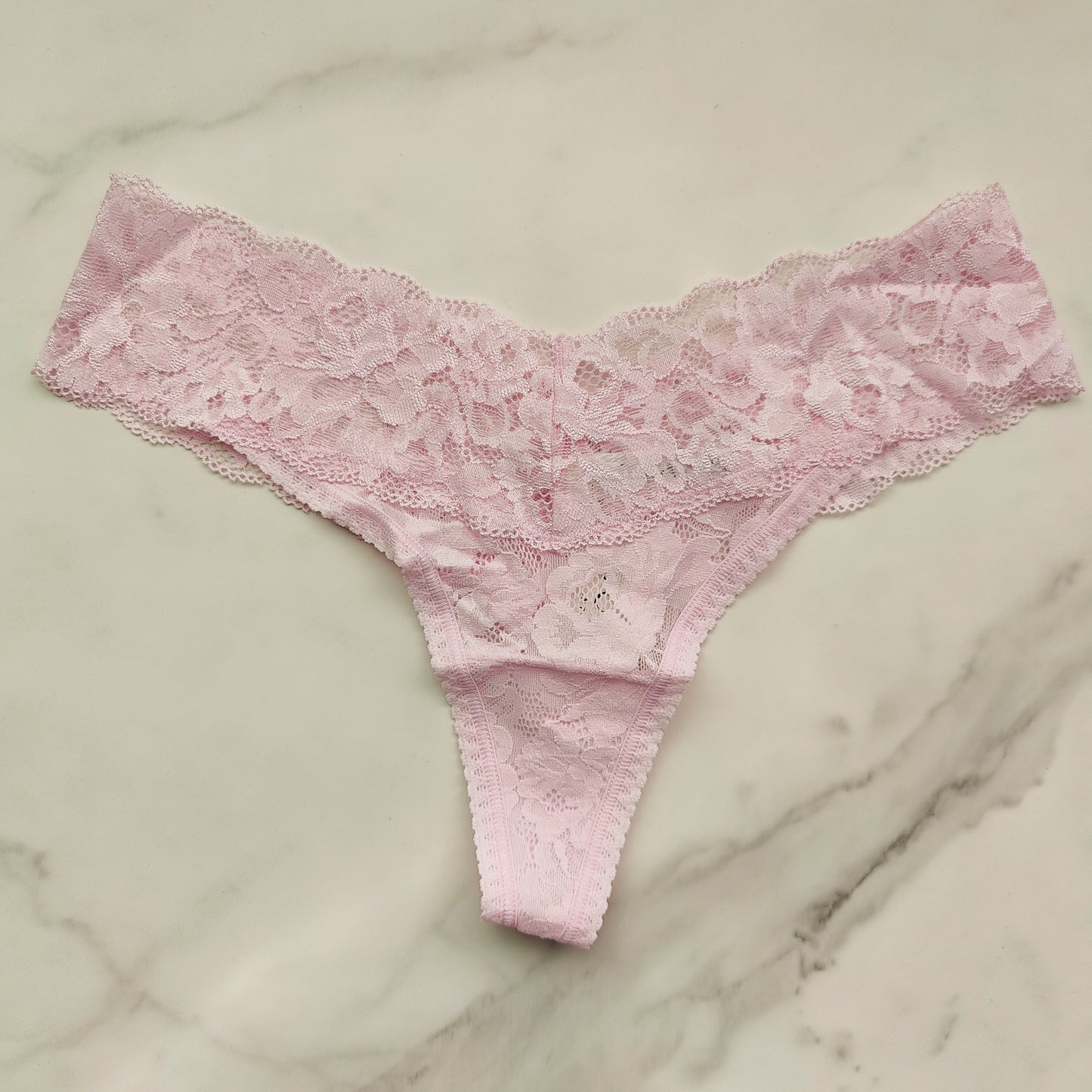 Embraceable Signature All-Over Lace Thong Panty