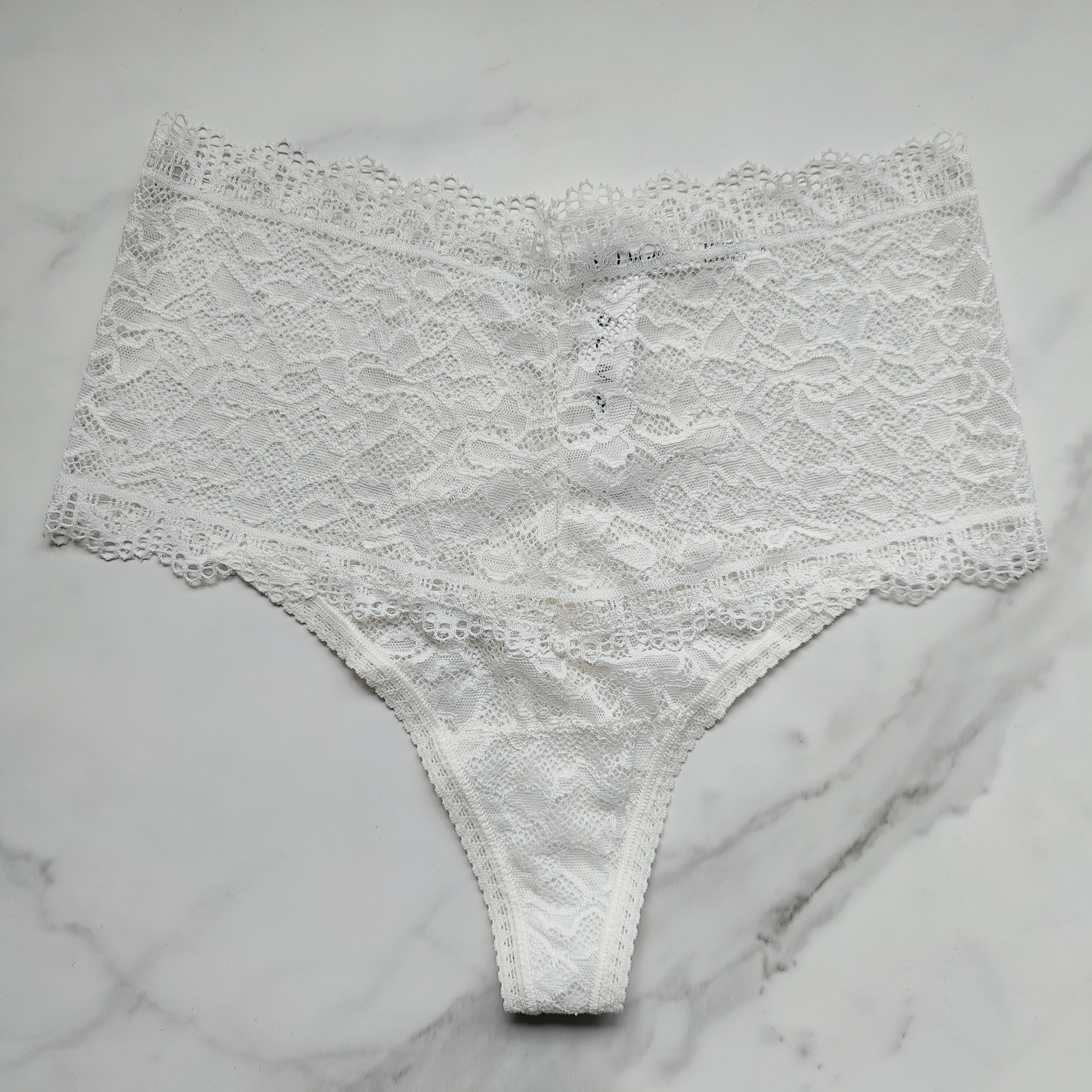 Embraceable Enchanting All-Over Retro Thong Panty
