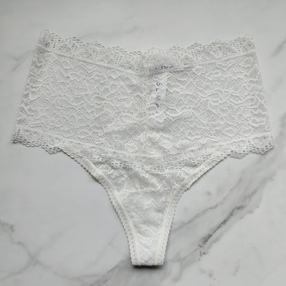 Embraceable Enchanting All-Over Retro Thong Panty