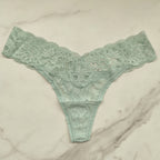 Embraceable Signature All-Over Lace Thong Panty
