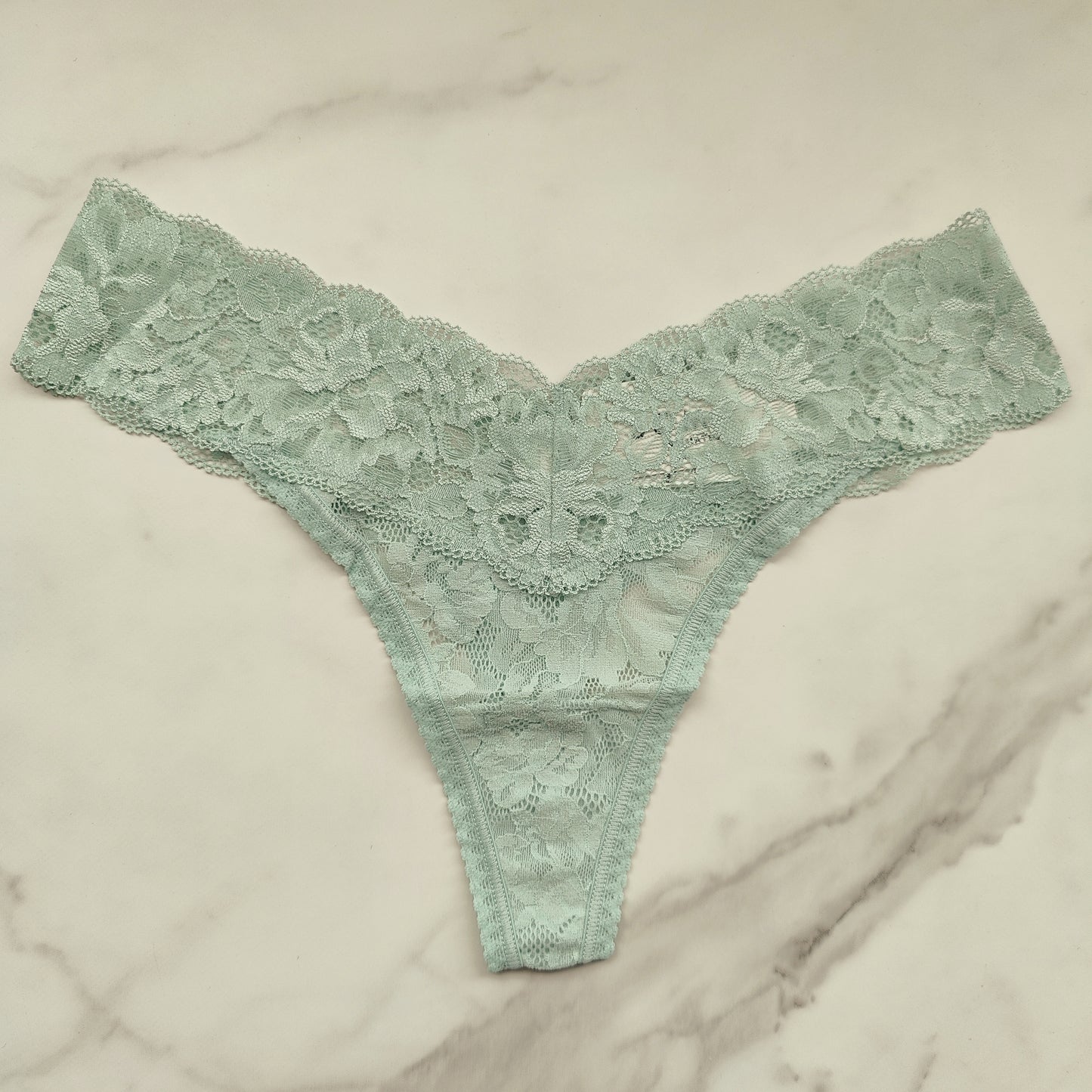 Embraceable Signature All-Over Lace Thong Panty