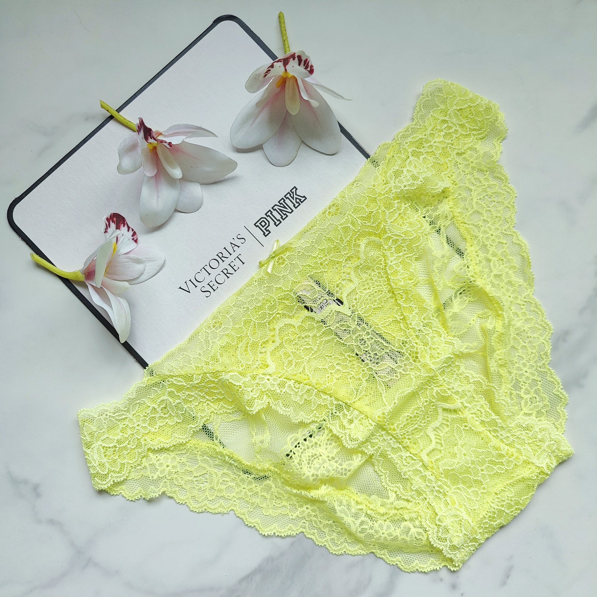 Dream Angels Lace Corded Cheekini Panty