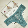 Victoria's Secret  Lace No-Show Thong Panty 