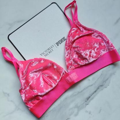 Velvet Triangle Bralette