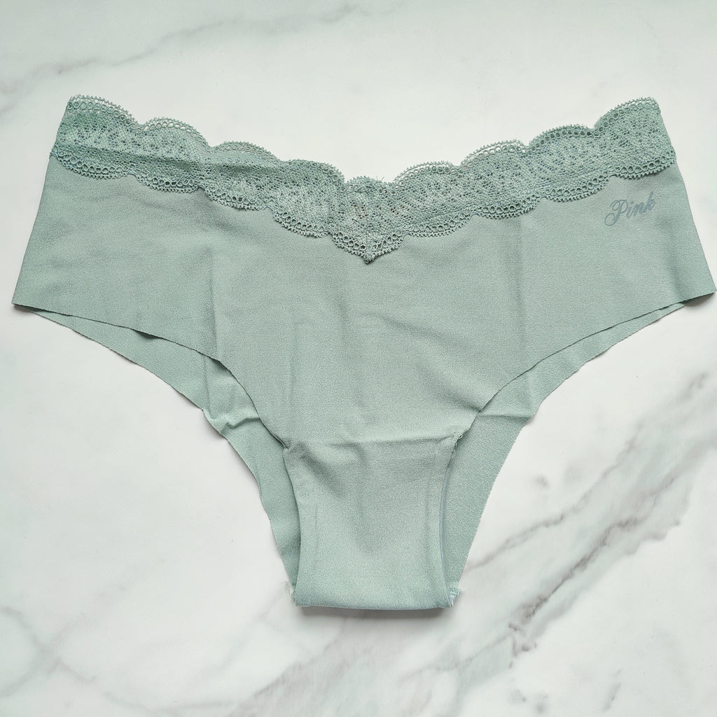 Lace Waistband No-Show Cheekster Panty