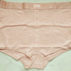 Waffle High-Waist Boyshort Panty