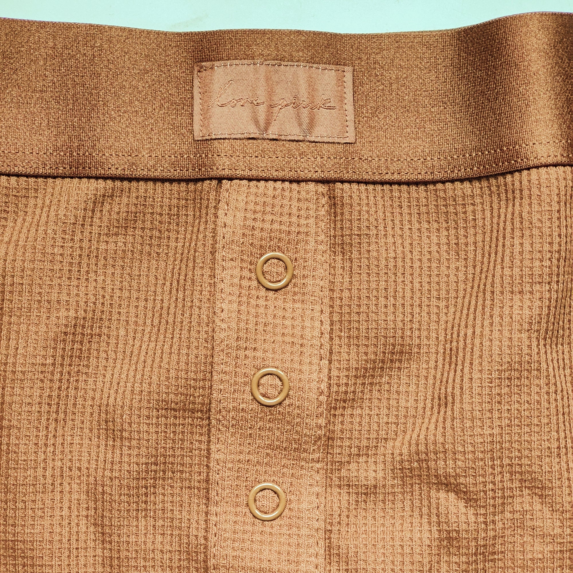 Waffle High-Waist Boyshort Panty