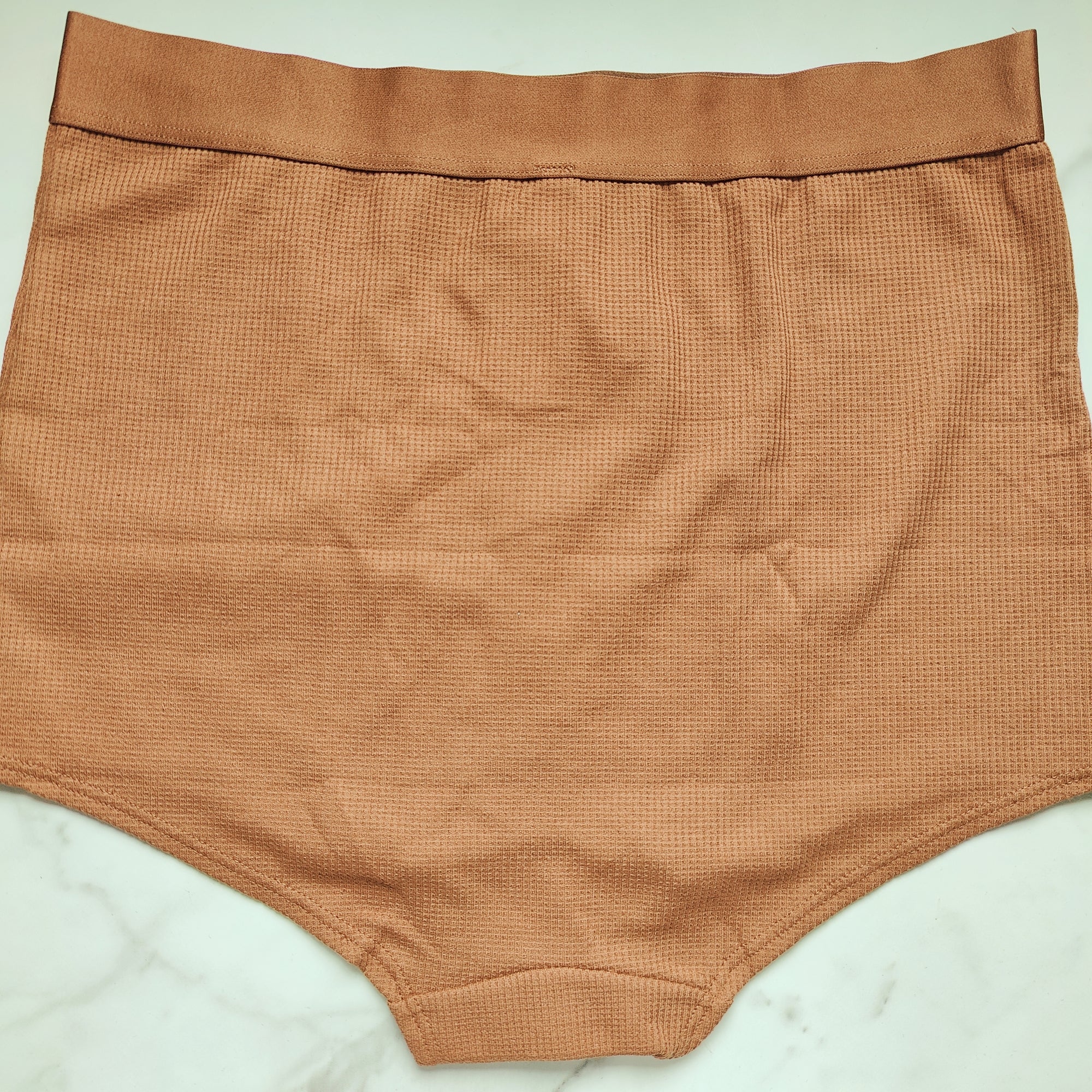 Waffle High-Waist Boyshort Panty