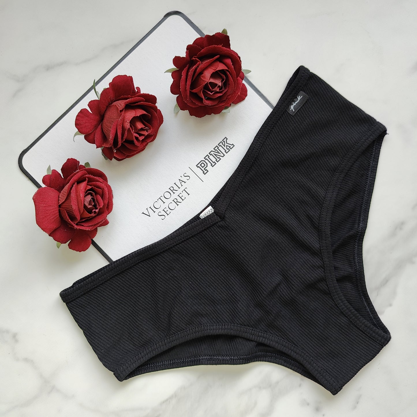 Rib Cotton Cheekster Panty