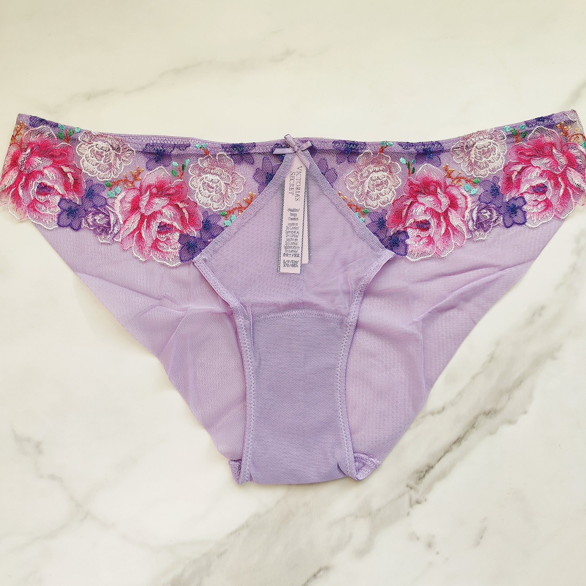 Dream Angels Floral Embroidery Cheekini Panty