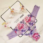 Dream Angels Floral Embroidery Thong Panty
