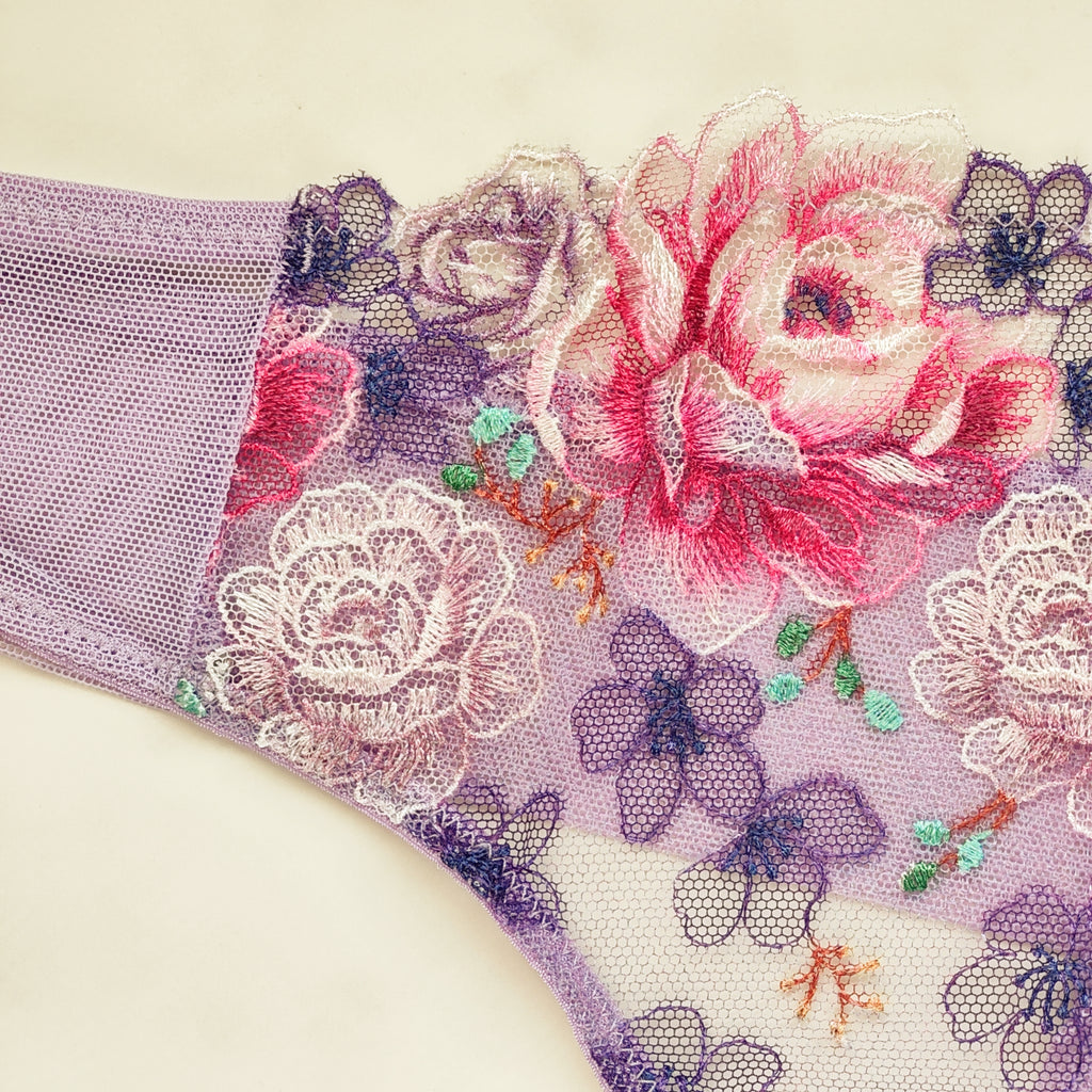 Dream Angels Floral Embroidery Thong Panty