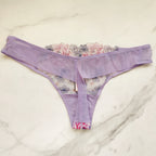 Dream Angels Floral Embroidery Thong Panty