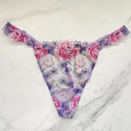 Dream Angels Floral Embroidery V-String Panty