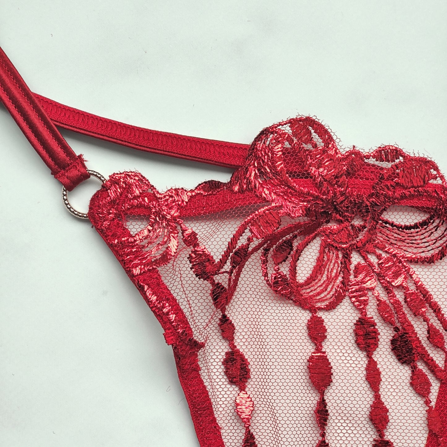 Dream Angels Bow Embroidery V-String Panty