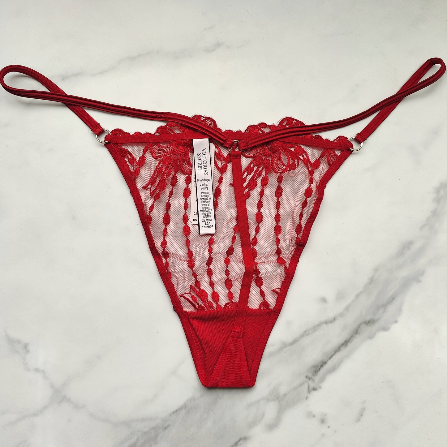 Dream Angels Bow Embroidery V-String Panty