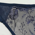 Wildflower Embroidered Thong Panty