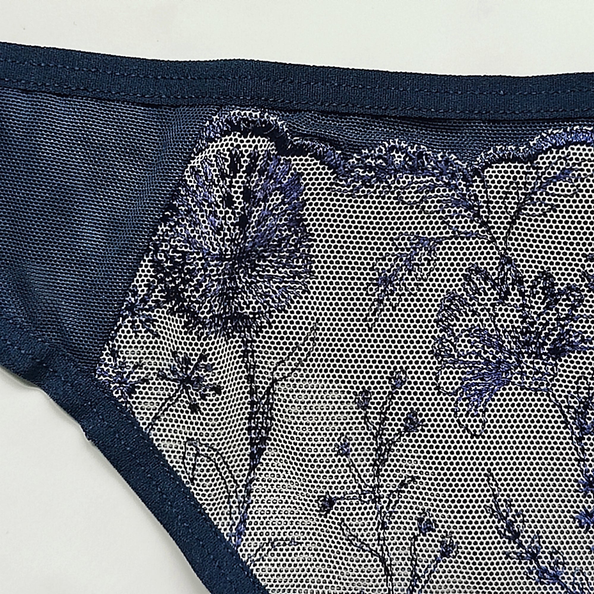Wildflower Embroidered Thong Panty