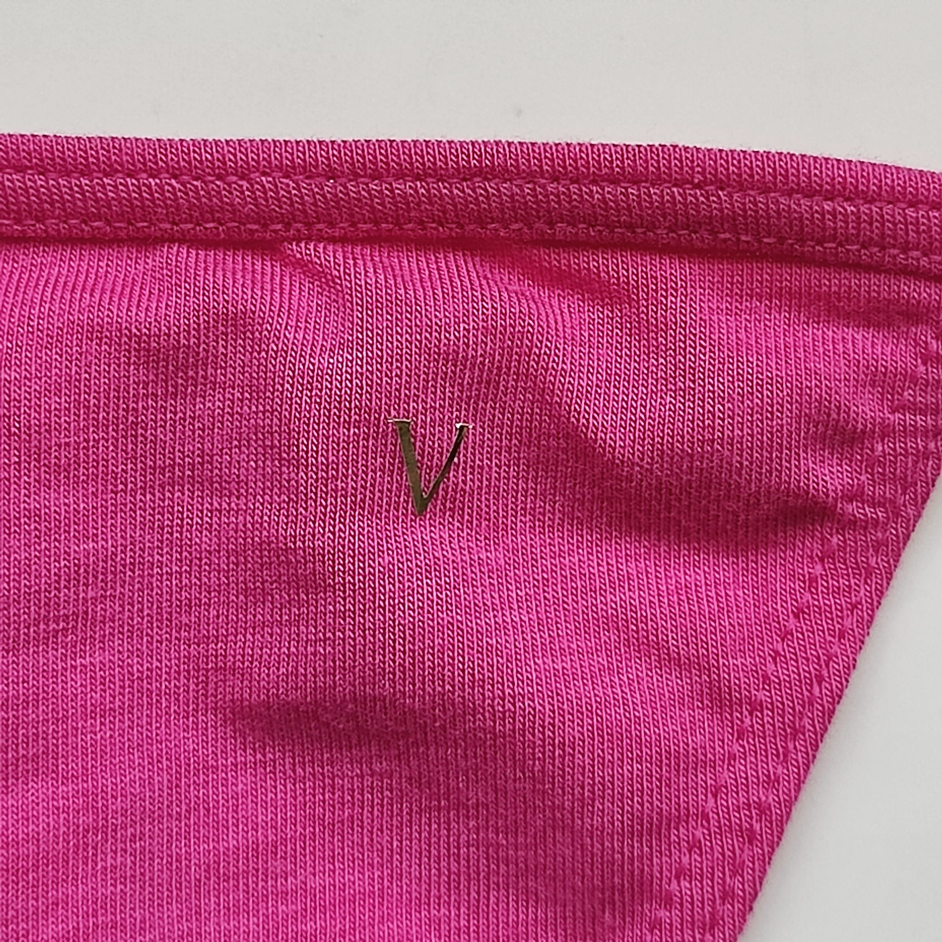 Stretch Cotton V-String Panty