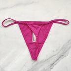 Stretch Cotton V-String Panty