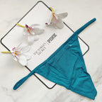Stretch Cotton V-String Panty