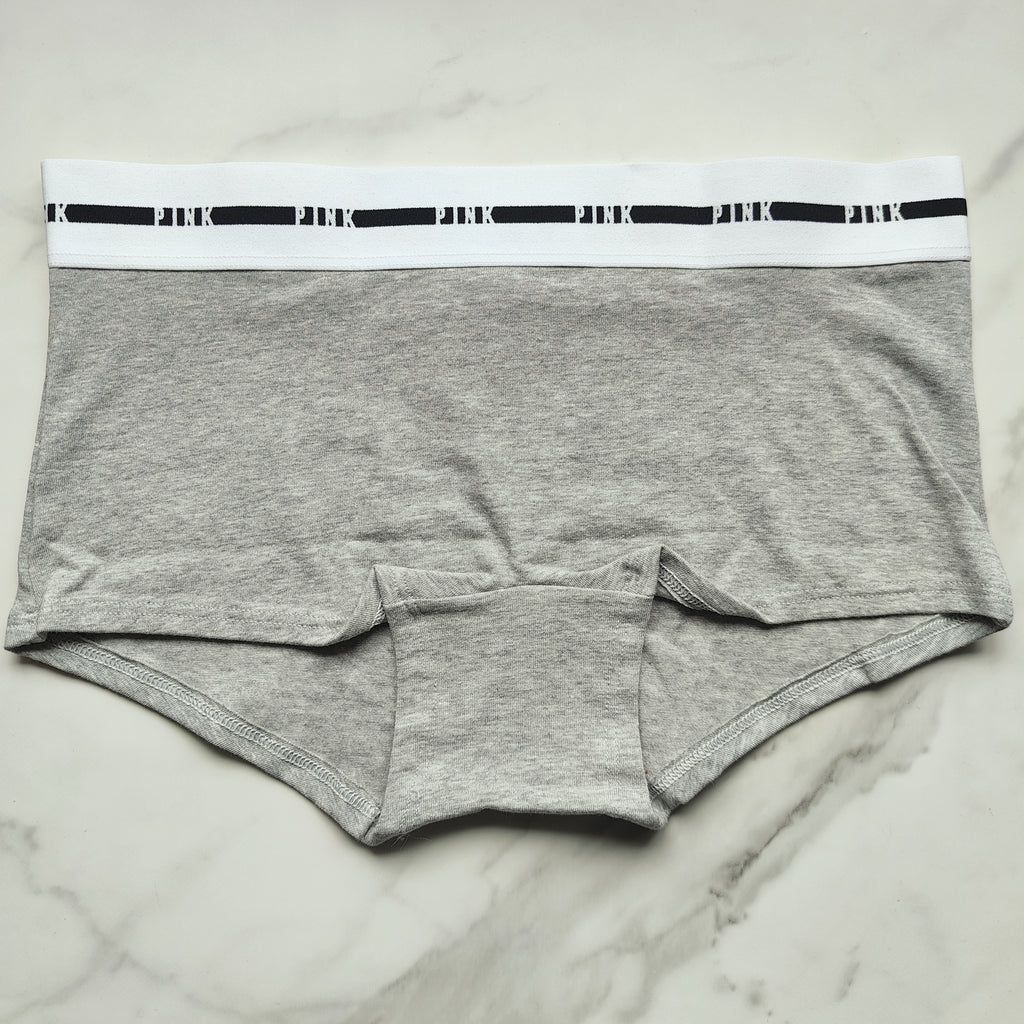 Retro Elastic Logo Boyshort Panty