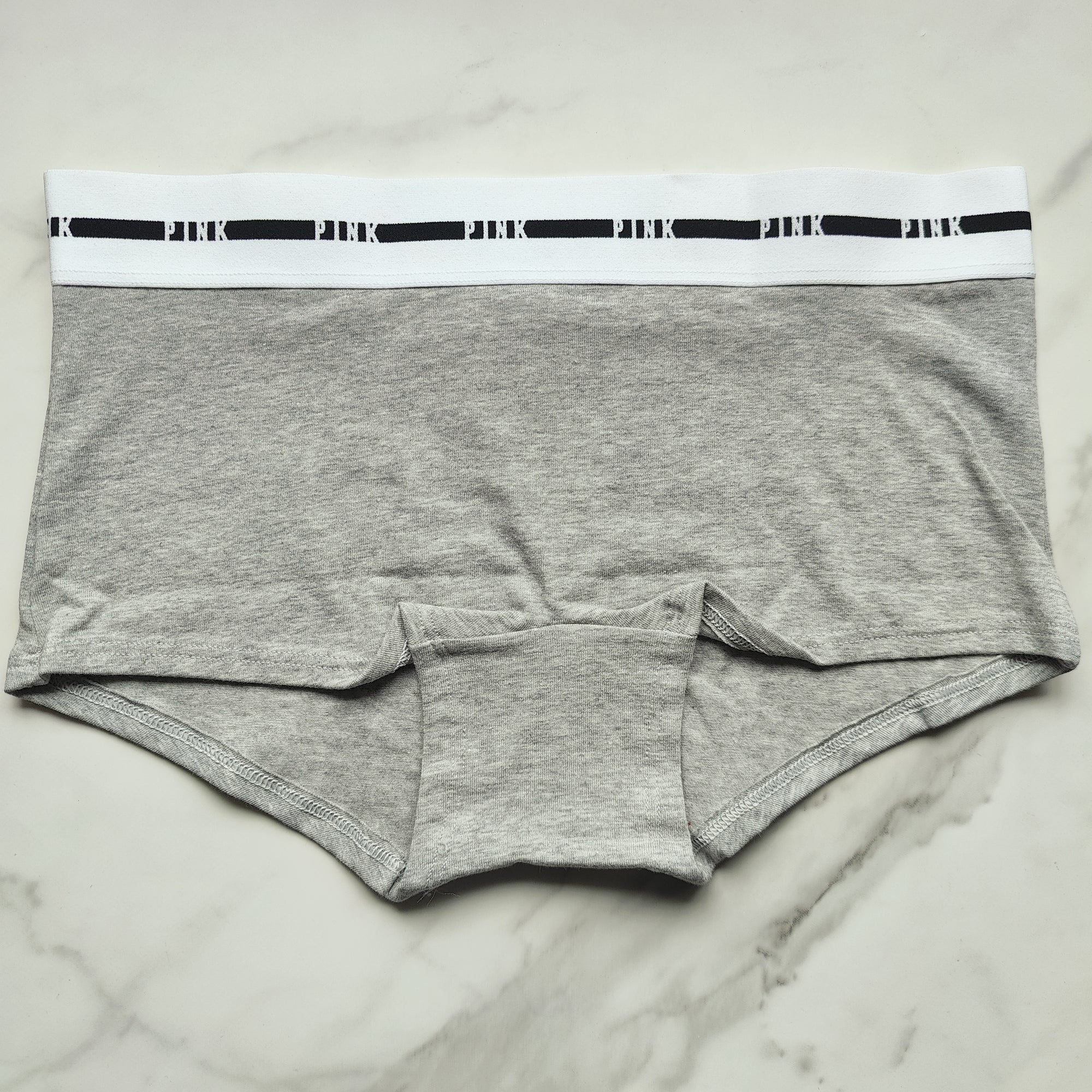 Retro Elastic Logo Boyshort Panty