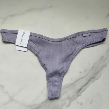 Women's Ribbed Thong Panty