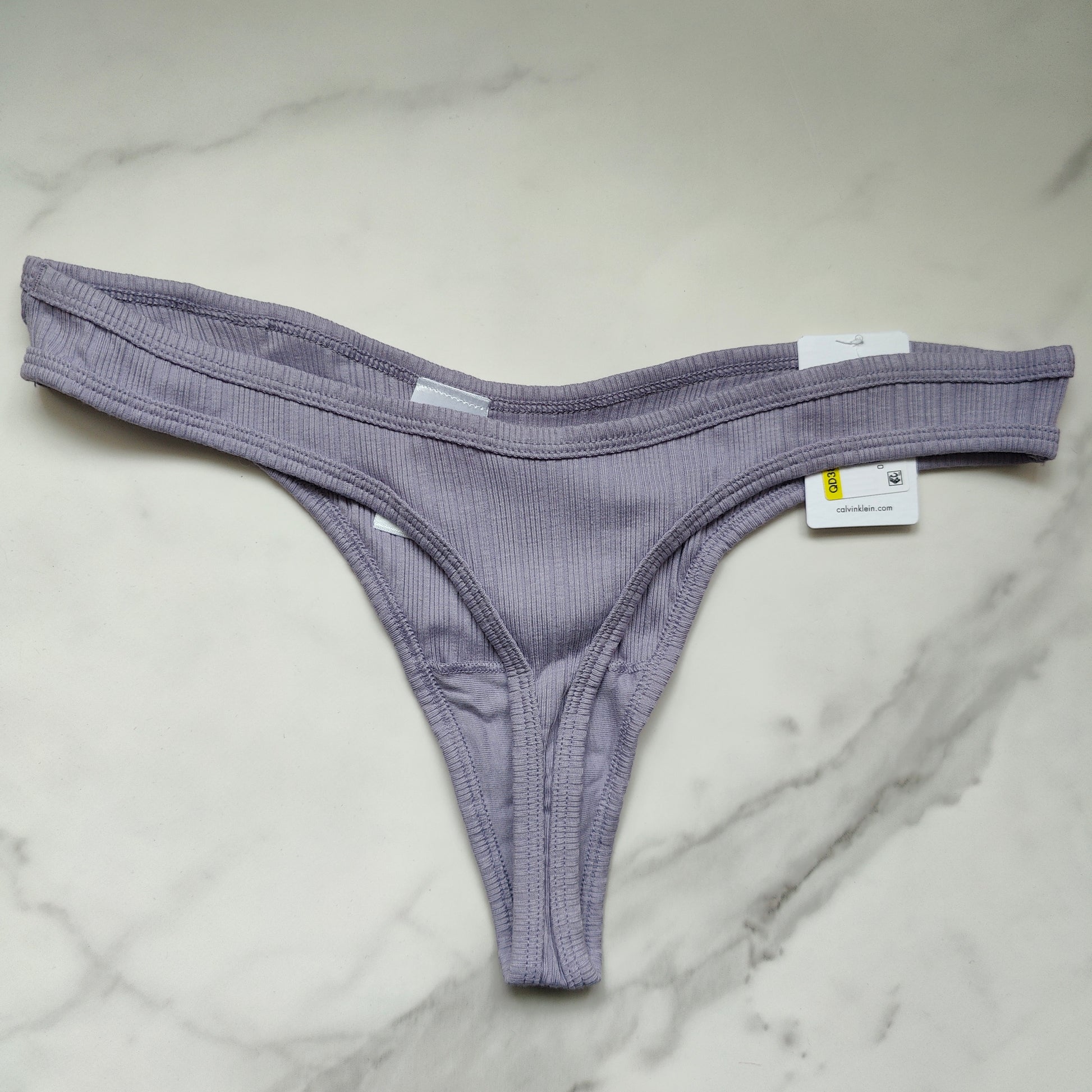 Shape Grey Ribbed Panties, Curve