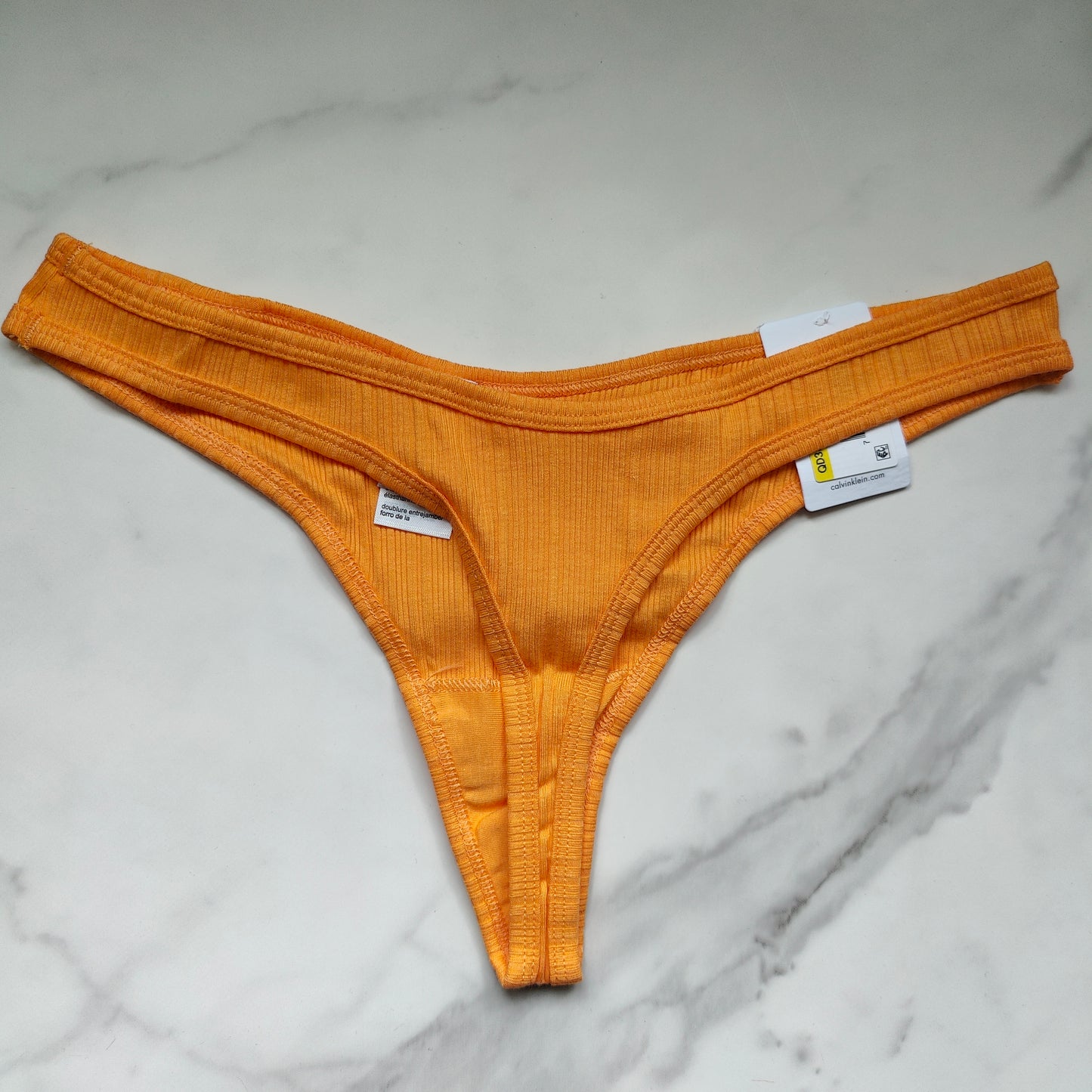 Women's Ribbed Thong Panty