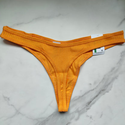 Women's Ribbed Thong Panty