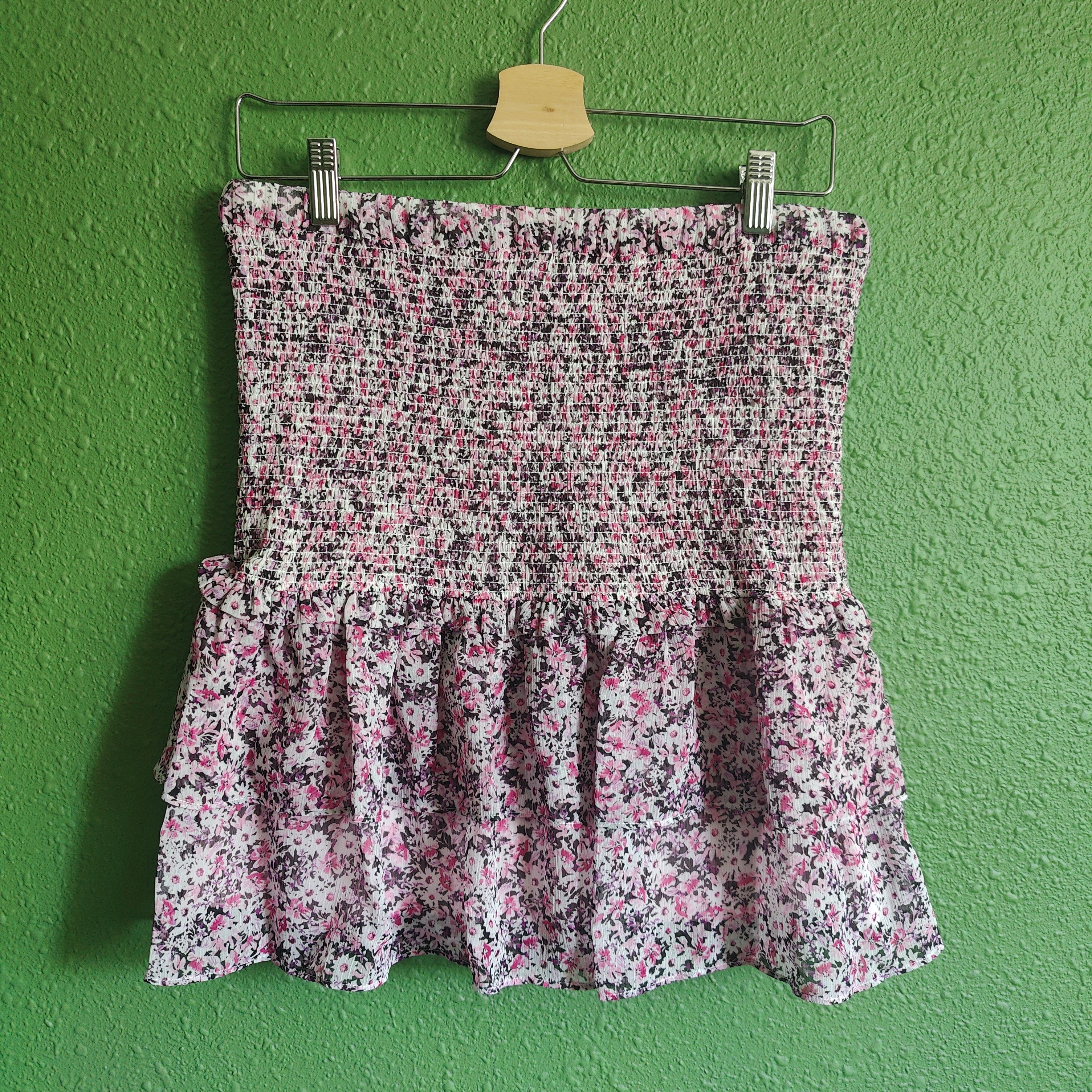 Women's Printed Ruffle Tiered Skirt