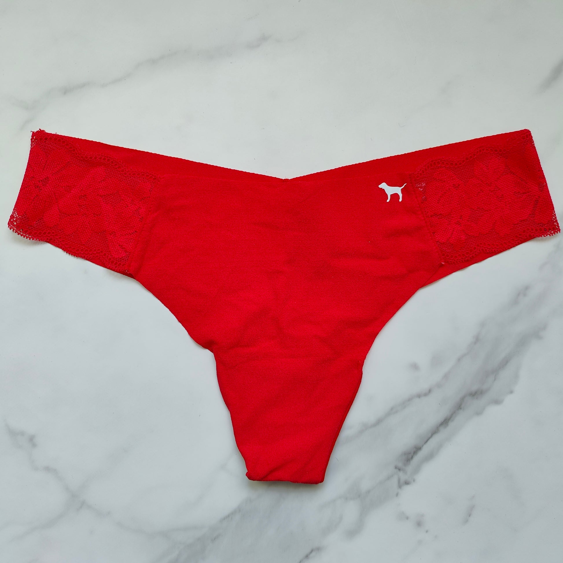 Lace Trim No-Show Thong Panty – Goob's Closet & Boutique