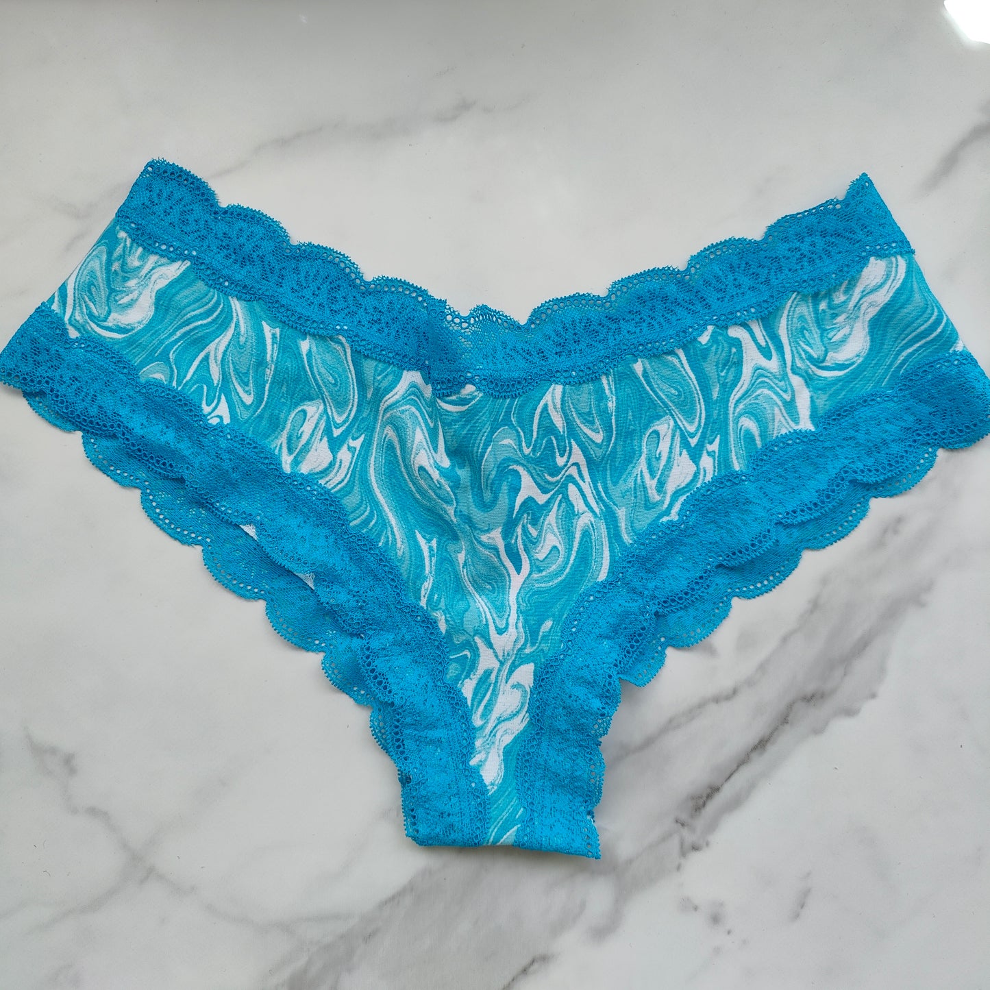 LACE TRIM CHEEKSTER PANTY